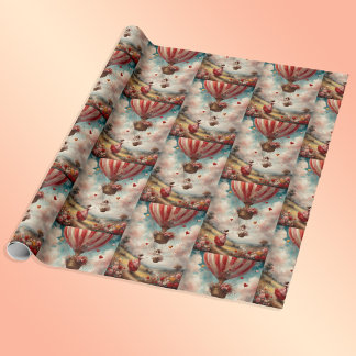 Love is in the Air Valentine Wrapping Paper