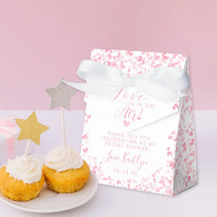 Love Is In The Air Valentine's Day Bridal Shower Favor Box