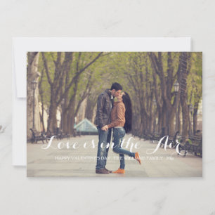 Love is in the Air   Valentine's Day Holiday Card