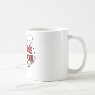 Love is in the clouds coffee mug
