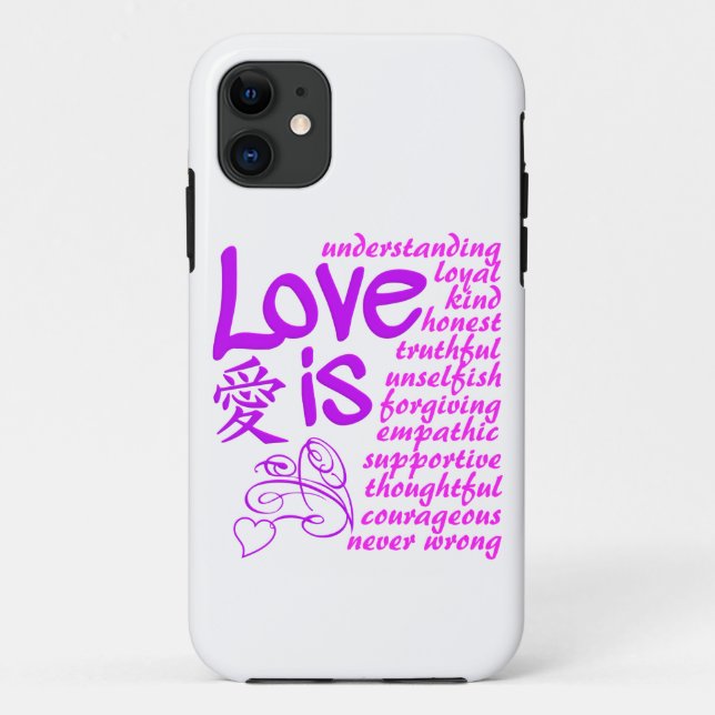 Love Is ... iPhone Case-Mate, customizable Case-Mate iPhone Case (Back)