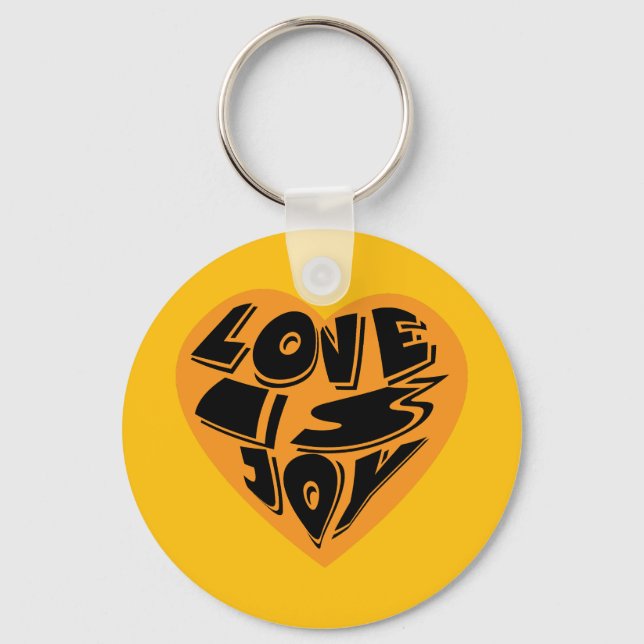 Love is Joy Keychain (Front)