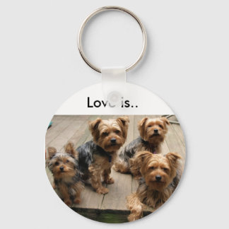 Love is.. keychain