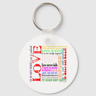 Love is... keychain