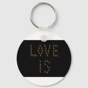 Love Is Keychain