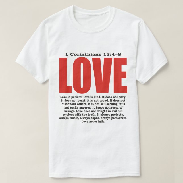 LOVE IS KIND T-Shirt (Design Front)