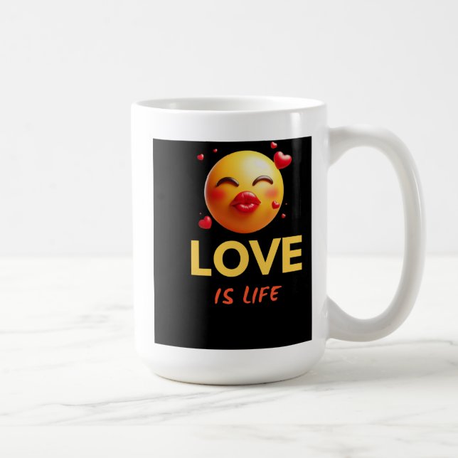 love is life mug (Right)