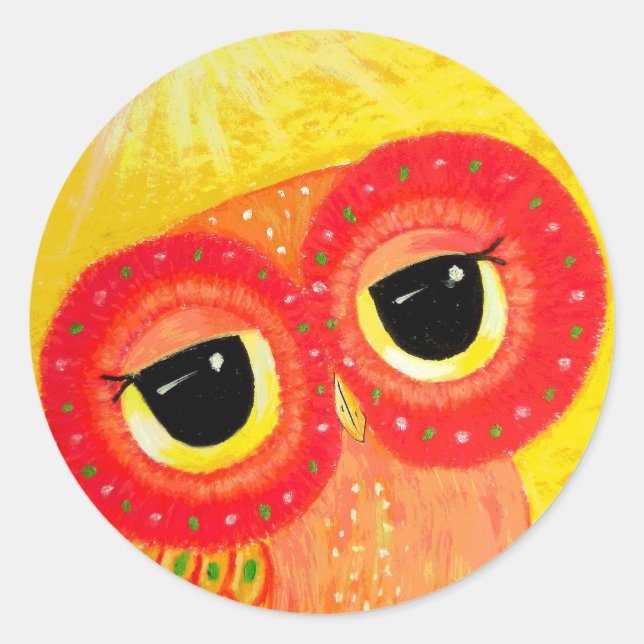 Love Is Like The Sun Classic Round Sticker (Front)