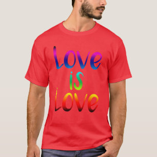 LOVE IS LOVE 001 BL girl T-Shirt