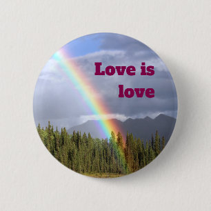 Love is love 2 inch round button