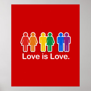 LOVE IS LOVE BASIC POSTER