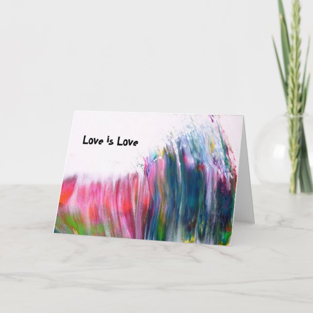 Love is Love Blank Card (Front)