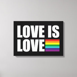 Love is Love Canvas Print