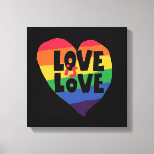Love is Love Canvas Print
