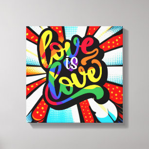 Love is Love Canvas Print