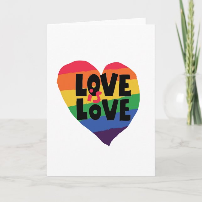Love is Love Card (Front)