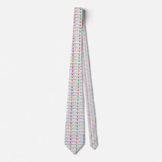 LOVE is LOVE equality quote in rainbow colours Tie