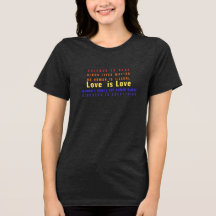 "Love is Love Equality T-Shirt | Human Rights Tee