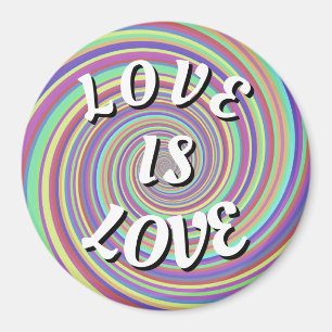 Love Is Love Fierté Magnet