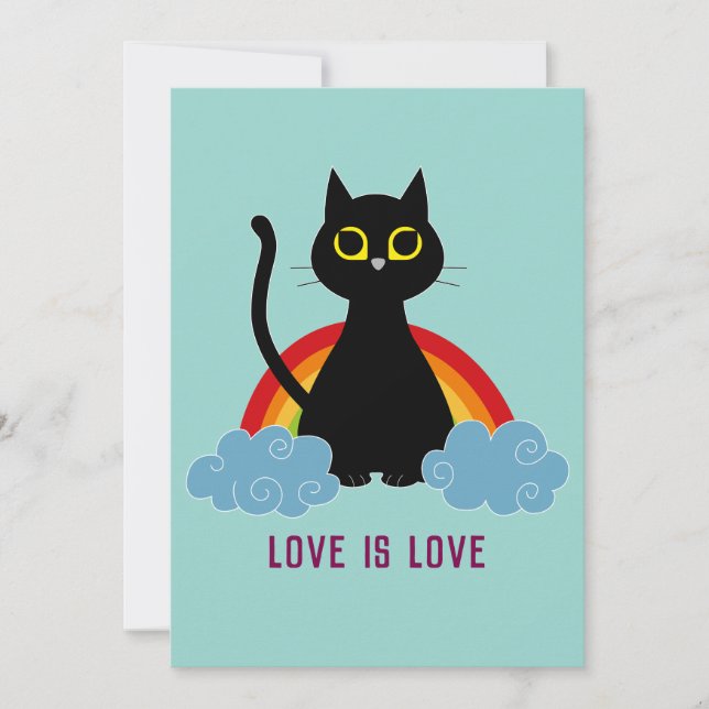 LOVE IS LOVE greeting card (Front)
