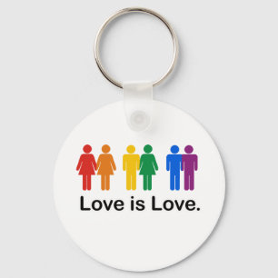Love is Love Keychain