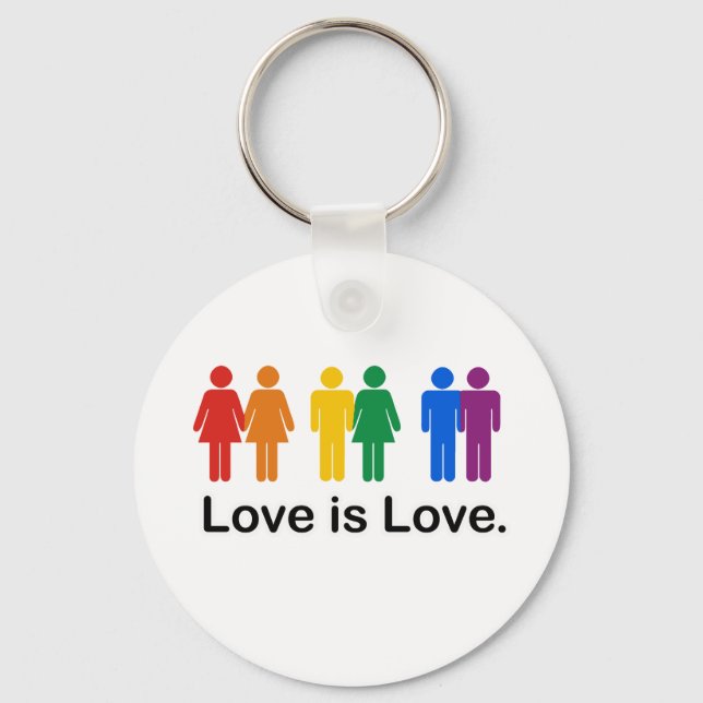 Love is Love Keychain (Front)