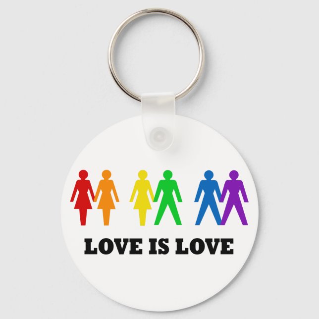 Love is Love Keychain (Front)