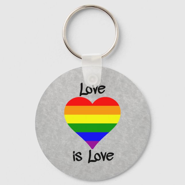 Love Is Love Keychain (Front)