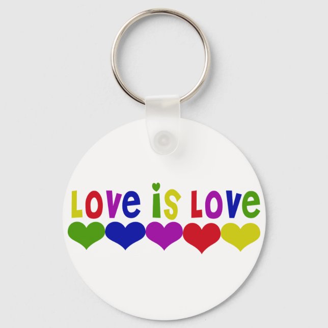 Love is Love Keychain (Front)