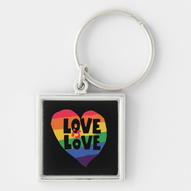 Love is Love Keychain (Front)