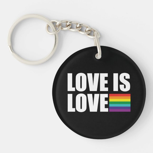 Love is Love Keychain (Front)