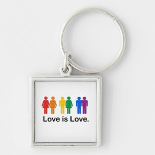 Love is Love Keychain