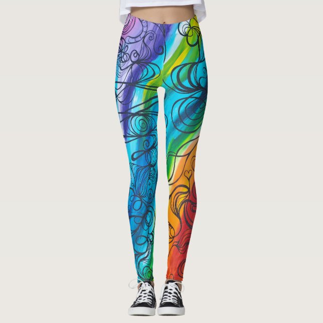 Love is Love  Leggings (Front)