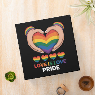 Love is Love LGBQT Binder