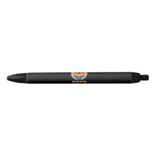 love is love lgbqt black ink pen