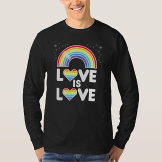 Love is Love LGBT LGBTQ Gay CSD 5 T-Shirt