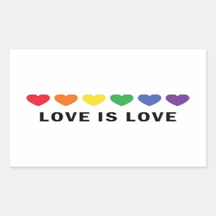 "Love is Love" LGBTQ Pride  Sticker