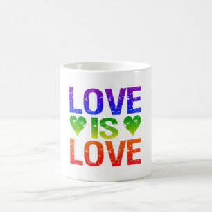 Love Is Love mug - choisir style & couleur
