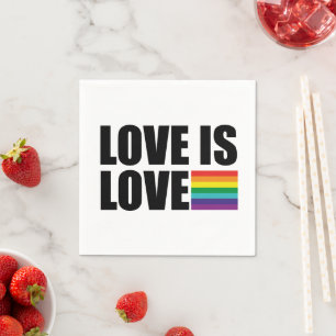 Love is Love Napkin
