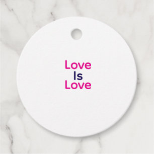 Love is love pink purple colourful pride LGBTQ gay Favour Tags