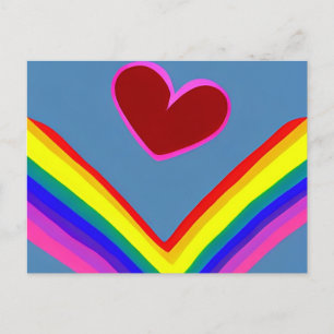 Love Is Love Postcard
