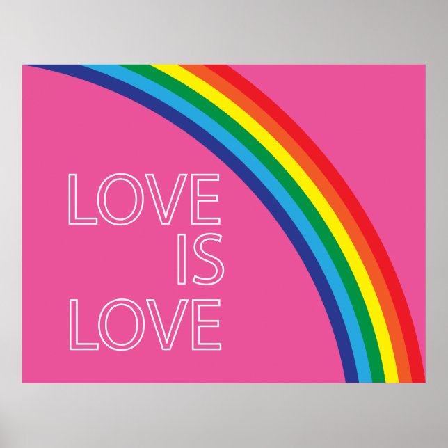 Love is love poster (Front)