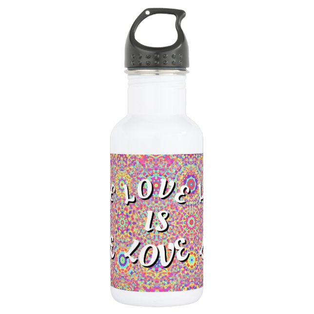 Love Is Love Pride 532 Ml Water Bottle (Front)