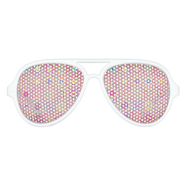 Love Is Love Pride Aviator Sunglasses (Front)