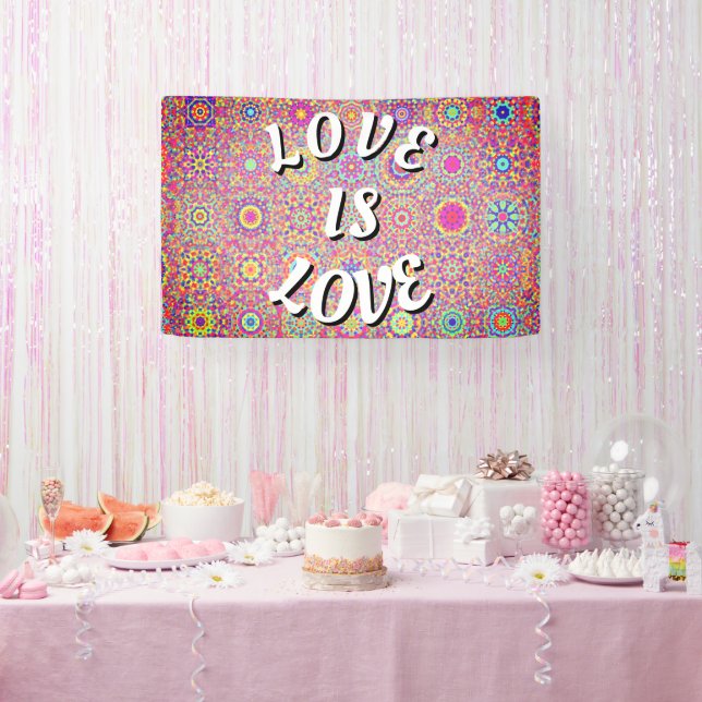 Love Is Love Pride Banner (Party)
