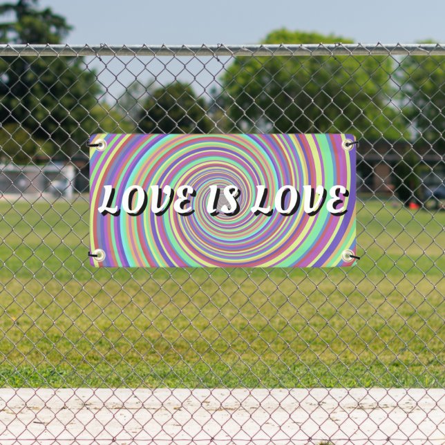 Love Is Love Pride Banner (Insitu)