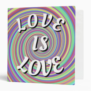 Love Is Love Pride  Binder