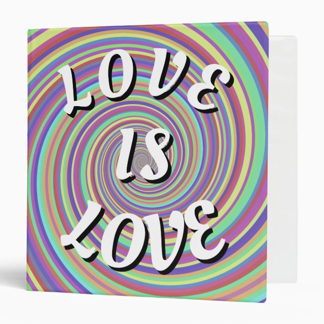 Love Is Love Pride  Binder (Front/Inside)