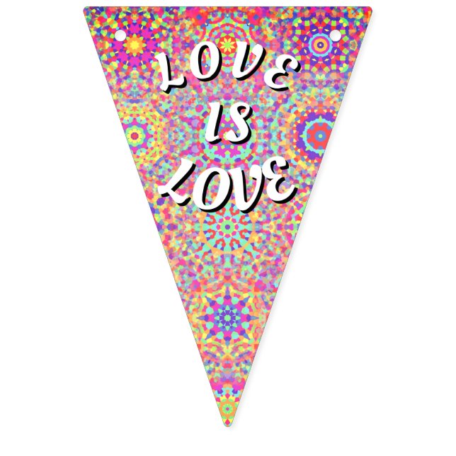 Love Is Love Pride Bunting Flags (First Flag)