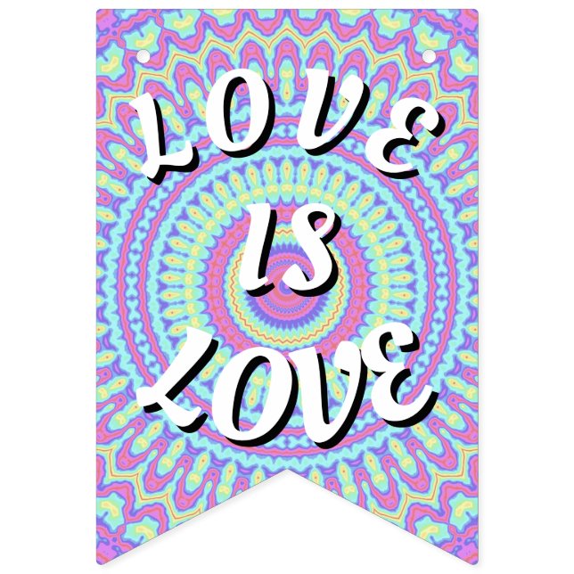 Love Is Love Pride Bunting Flags (First Flag)